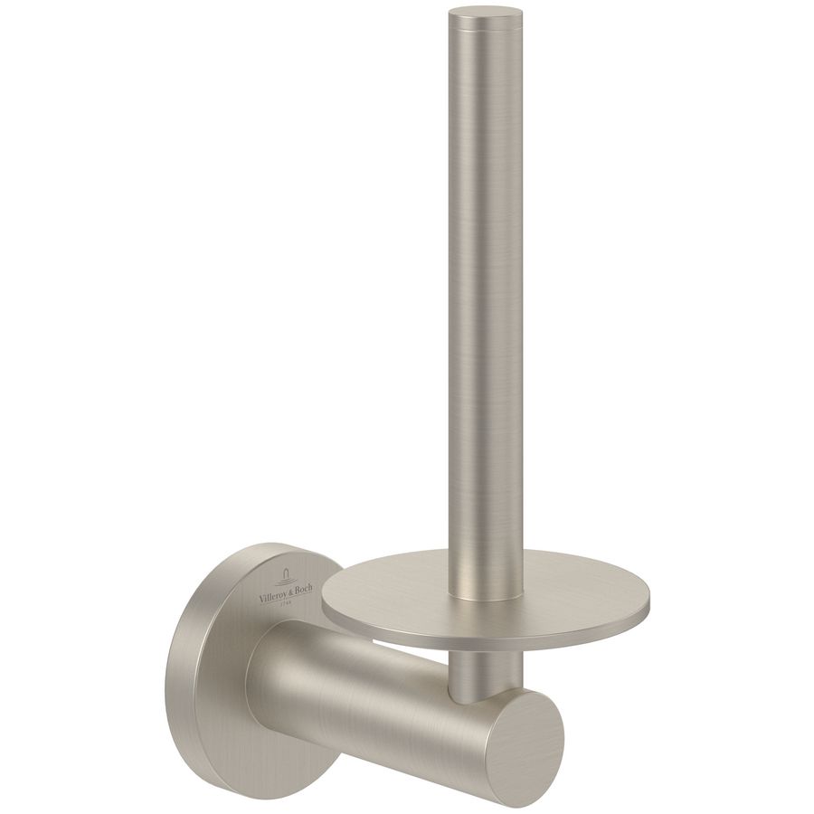 Reserve-toiletpapierhouder Elements Tend Brushed Nickel Matt