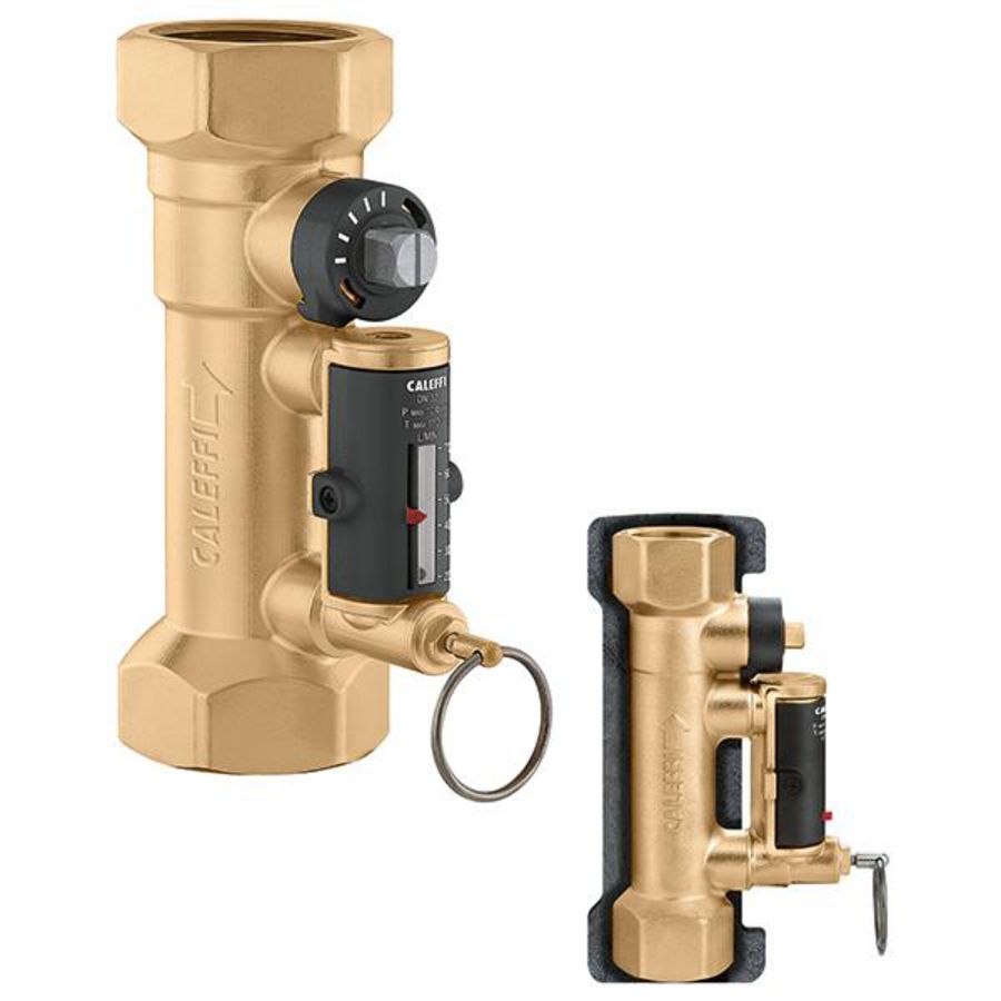 Strangregelventiel met debietmeter 1" 10-40l/min.