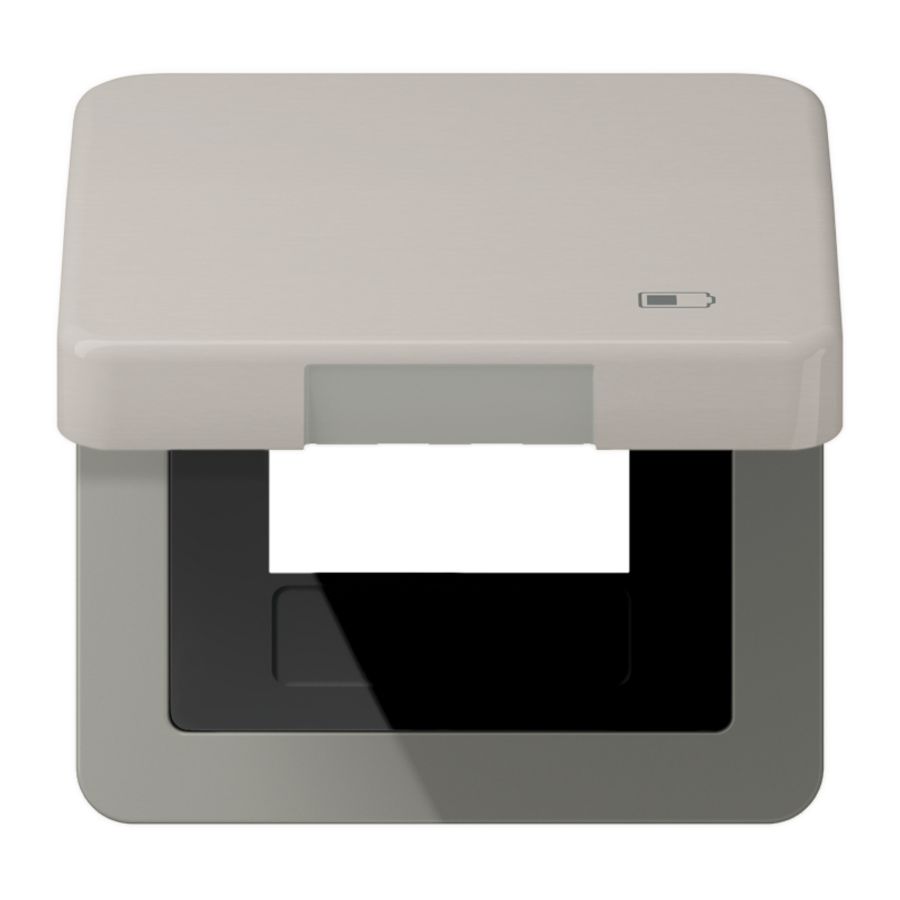 Klapdeksel CD500 platina met symb Lader