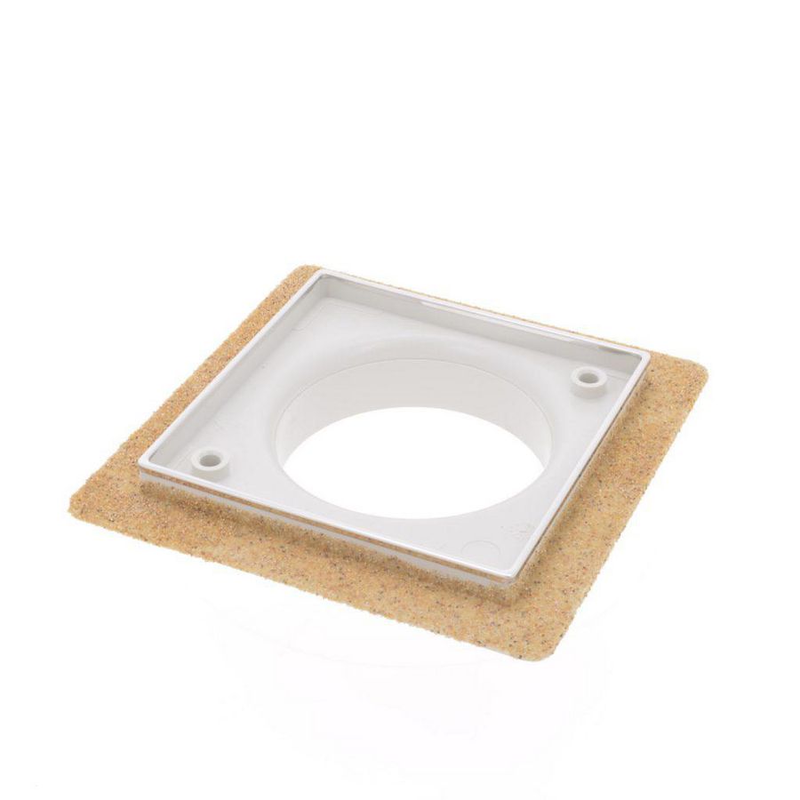 opzetst+bezande flens en RVS sierrand laag model v 4016146FR