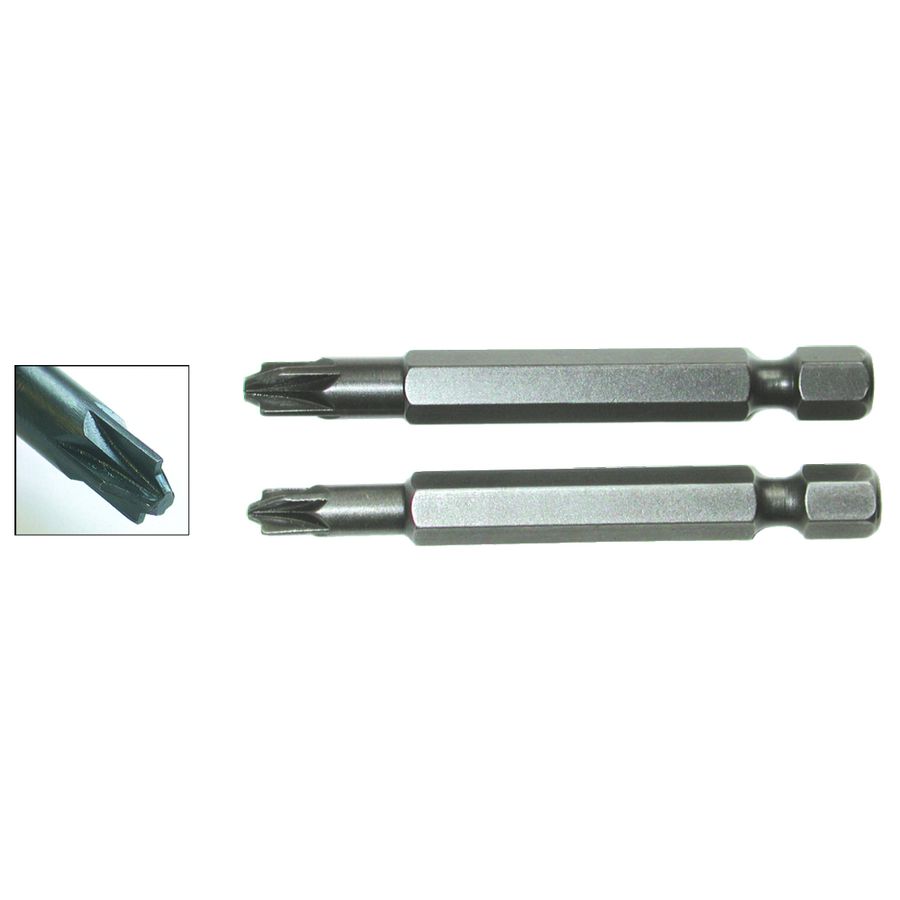 Schroevenbit PZ/FL 2 60mm lang 1/4