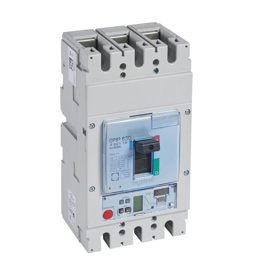 Vermogensschakelaar 630 S2 + meten 3P 400A 70kA 400V DPX3