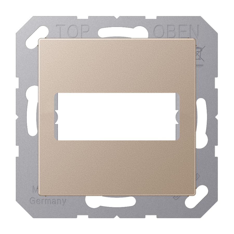 Afdekking D-SUB 9/15p. A500 champagne