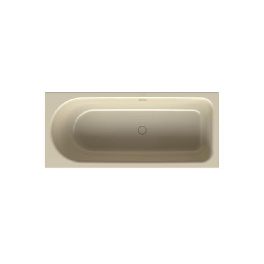 Bad BetteOcean 1600x700mm voeteind RE ovlp achter Cream