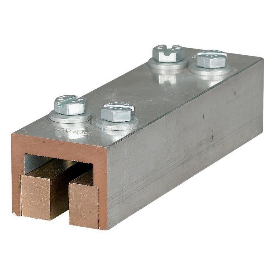 Railverbinding 1600A voor dubbel profiel T L=150mm VVE=3