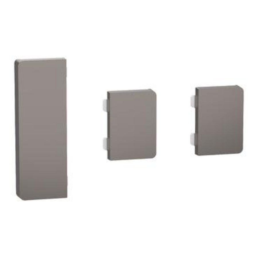 KNX-drukknop System D 3g knop nikkel tbv KNX Push Button Dyn