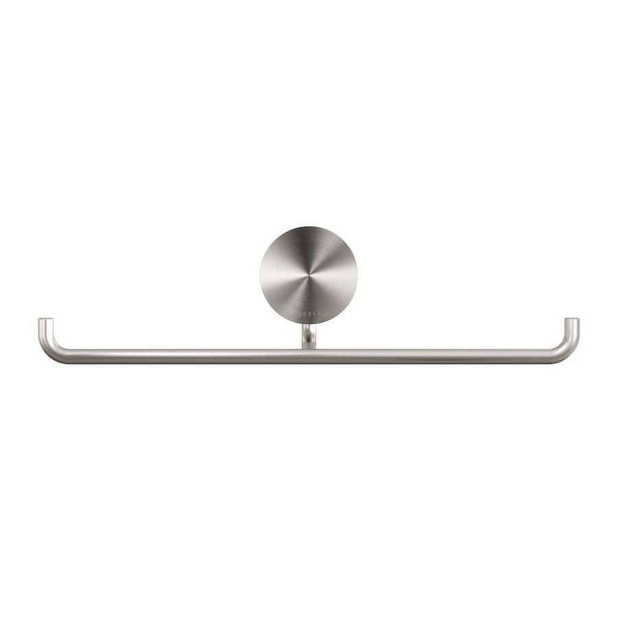 Closetrolhouder dubbel zonder klep RVS OPAL