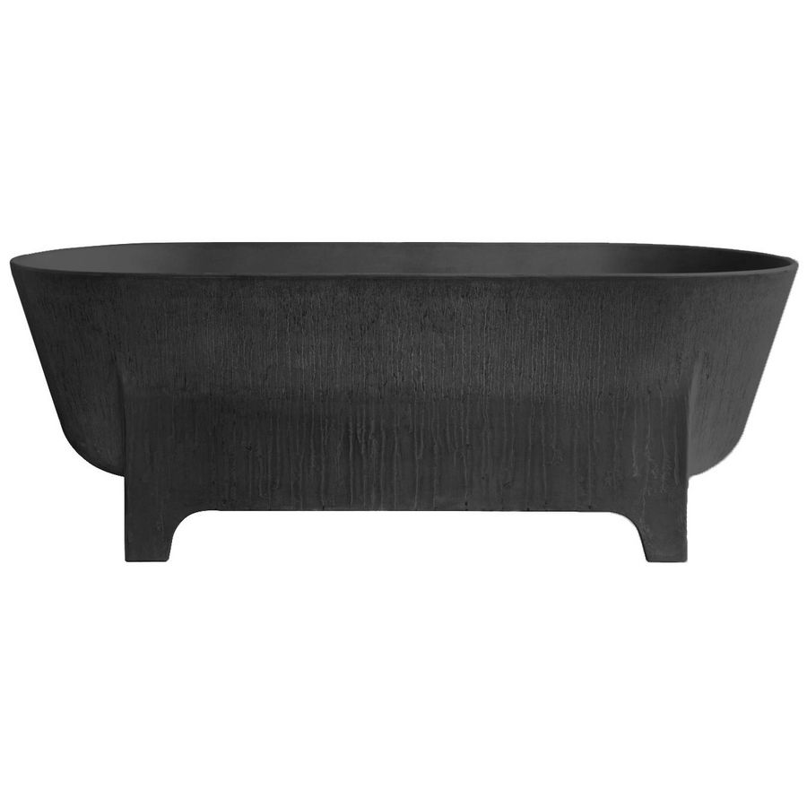 Ligbad Thorgan Concrete Beton Dark 171x75,5cm