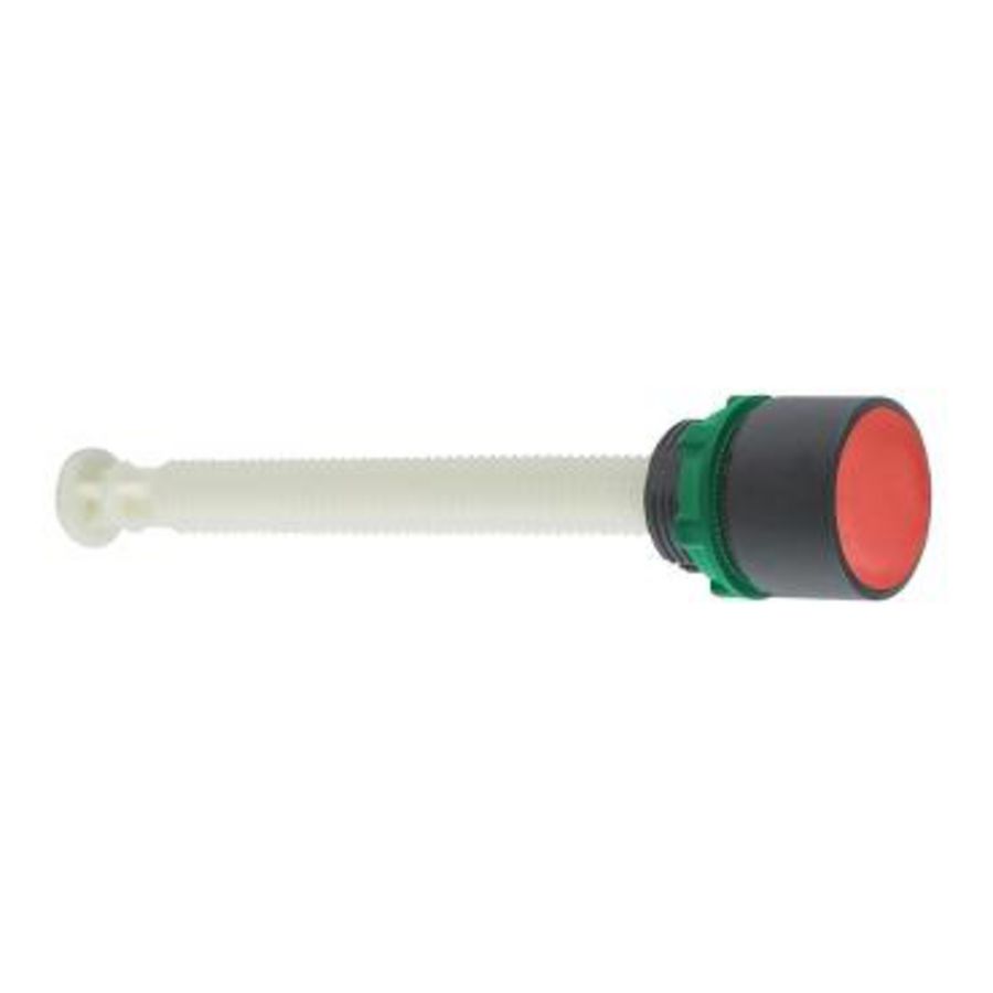 Reset-drukknop 22mm 17-120mm bedieningsafstand Rood