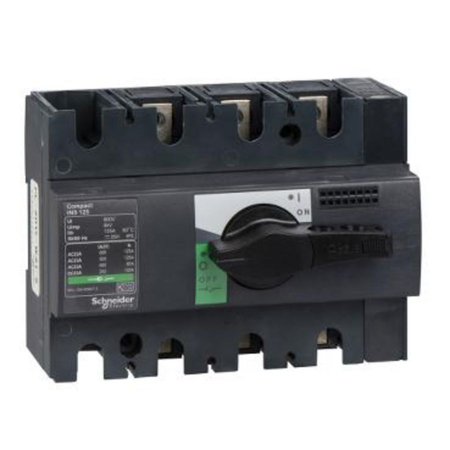 Lastscheider Vast Zwart ComPact INS125 3P