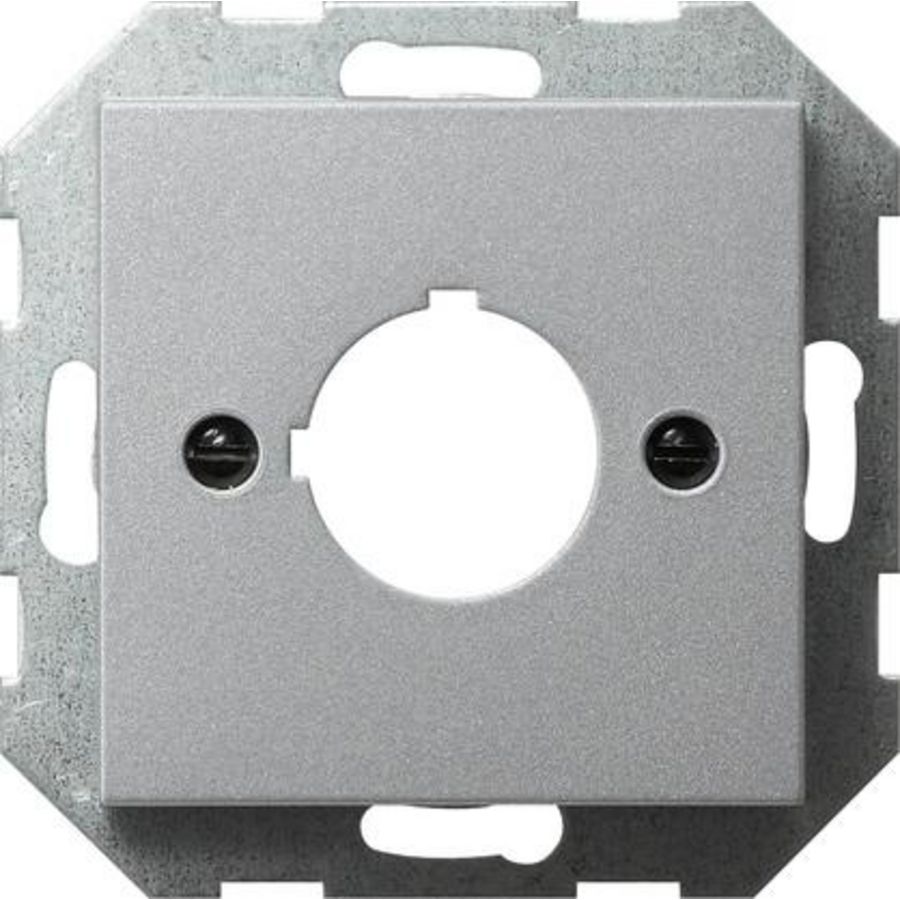 Afdekking draagring apparaten Ø22,5mm System 55 kl.alum.