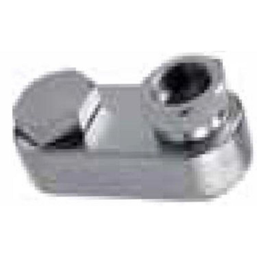 1-Pijp adaptor