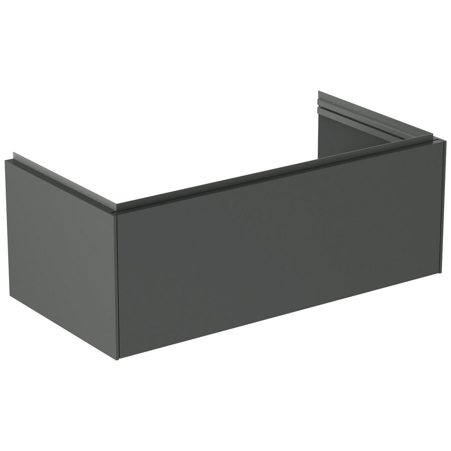 wastafelmeubel 1000x505x370mm m 1 lade matt anthracite T4579