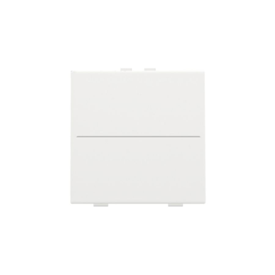 Enkelv. toets RF schakelaar/drukknop + 2 bedienknoppen white c.