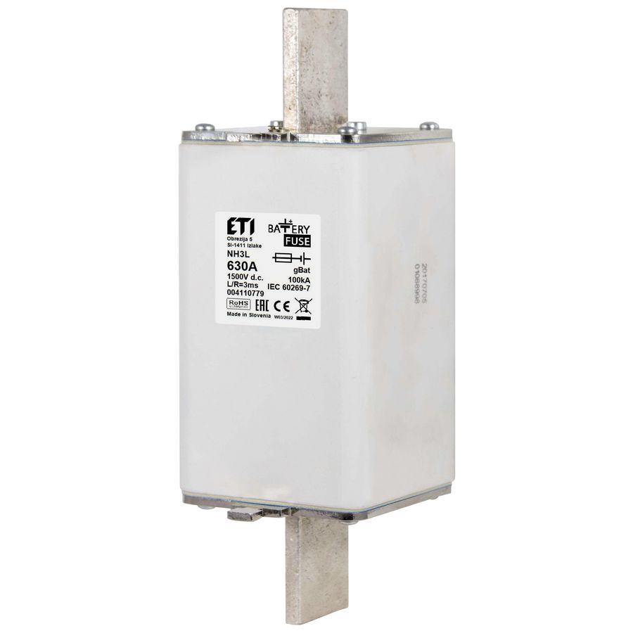 Zekering NHU3L gBat 630A/1500V DC 4110781