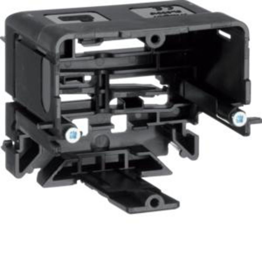 Inbouwdoos voor data 64x71x55 mm C-profiel zwart