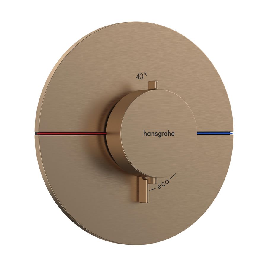 ShowerSelect Comfort S thermostaat afbouwdeel tbv inbouw Brushed Bronze