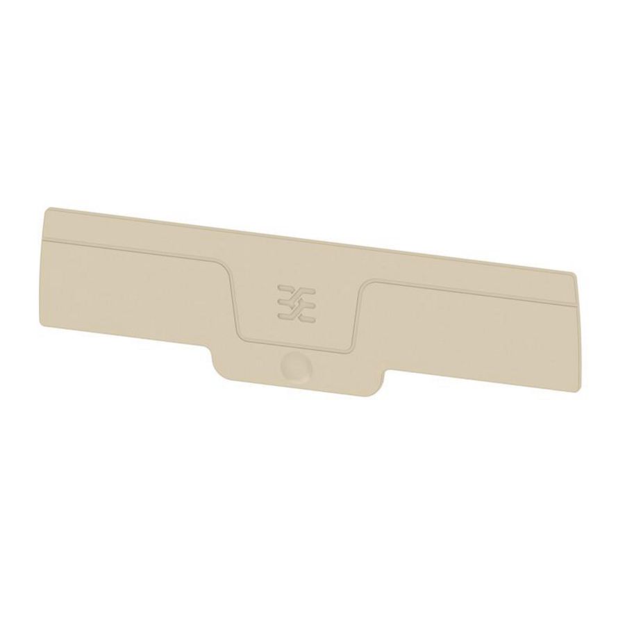 Afsluit- eindplaatterminals h:77.9mm Wi 2898180000 VVE=20