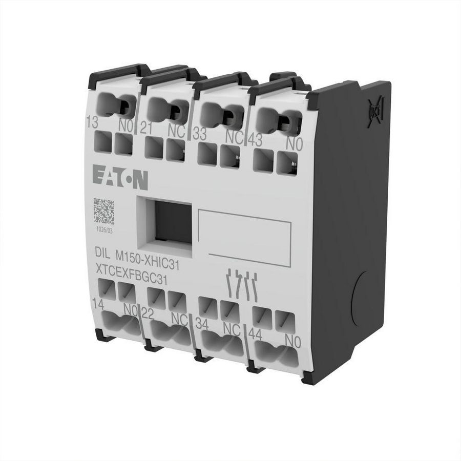 Hulpcontactblok DILM40..170 DILMP63..200 hulpc. 3m 1v