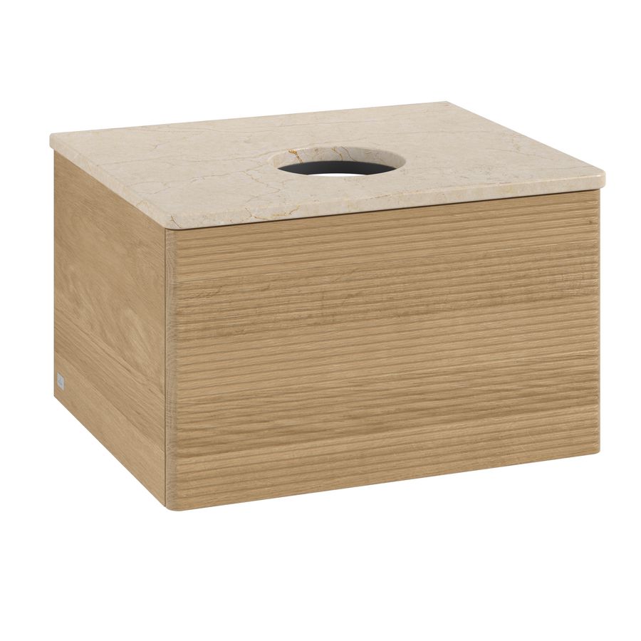 Wastafelonderkast Antao 600x360x500mm Honey Oak K29113HN