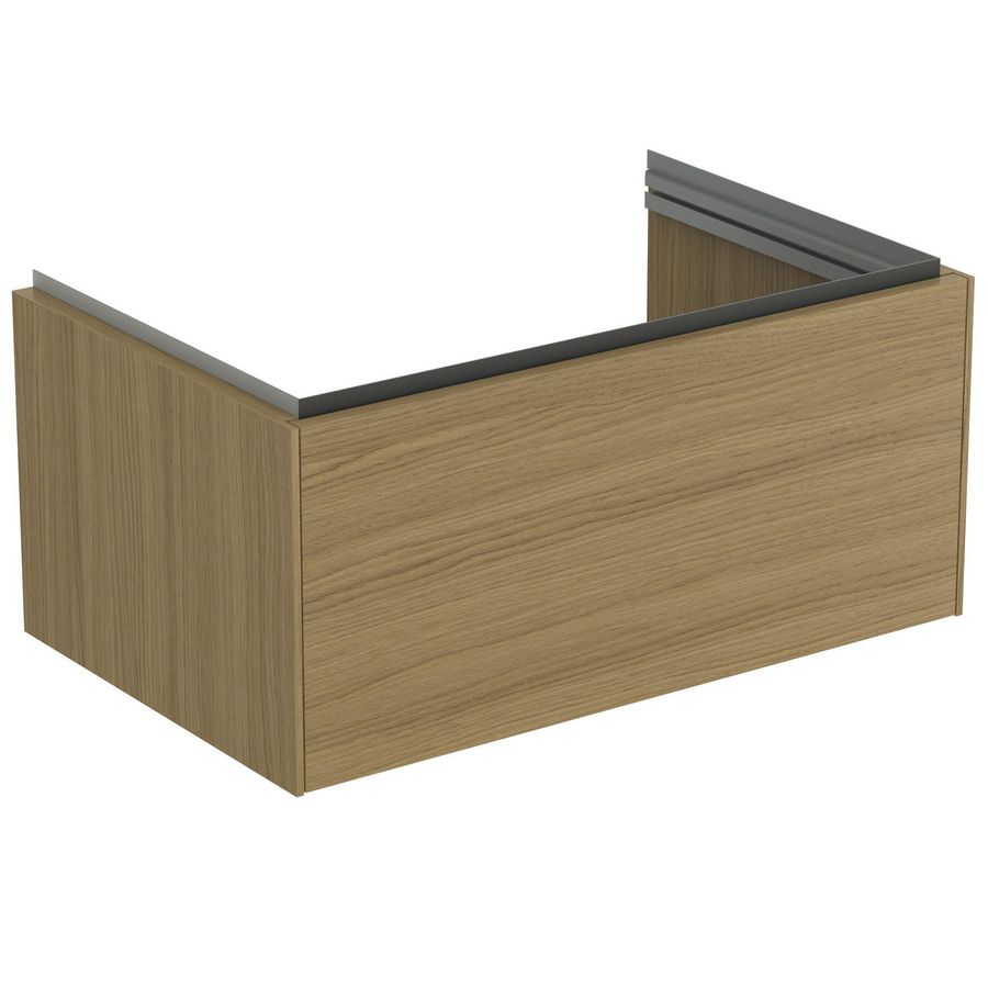 conca wastafelmeubel 800x505x370mm m 1 lade light oak T4578Y