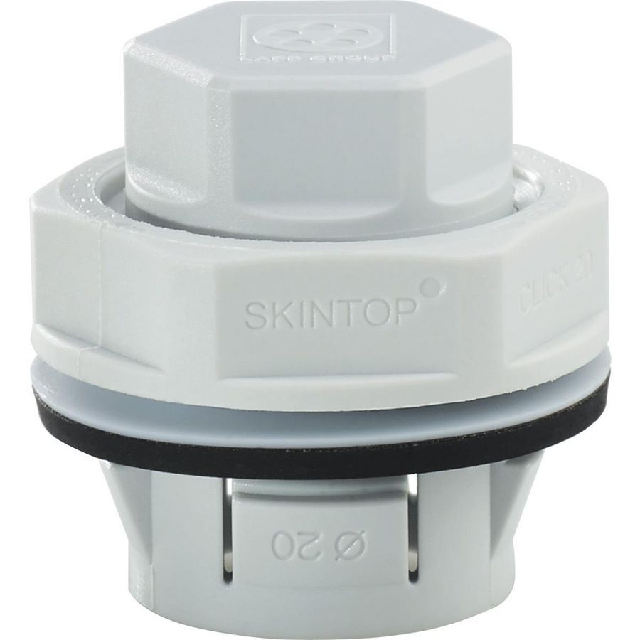 Blindstop M16 Polyamide Grijs-wit (RAL 7035) VVE=50