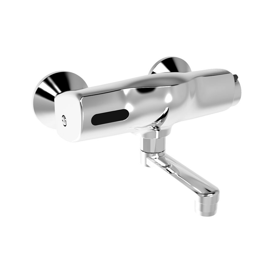 Electra wastafelkraan uitloop 190mm chroom 6V