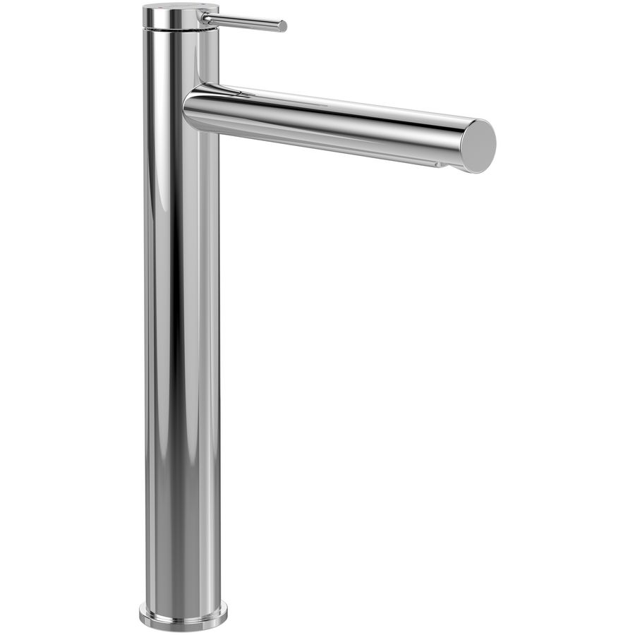 Eengreeps wastafelkraan verhoogd Loop & Friends Chrome