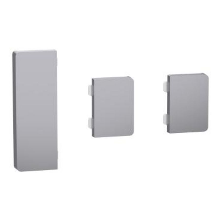 KNX-drukknop System D 3g knop RVS tbv KNX Push Button Dynami