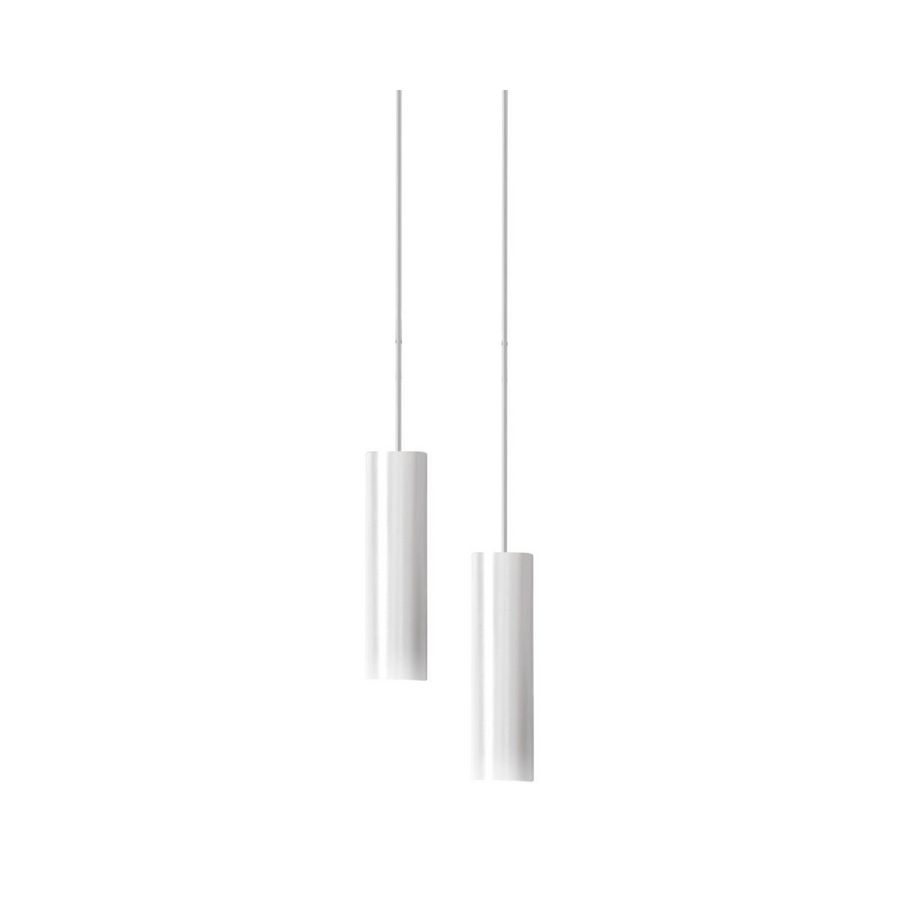 Hanglamp CL20 cilindervormig wit metaal 200mm led 6W 3000K