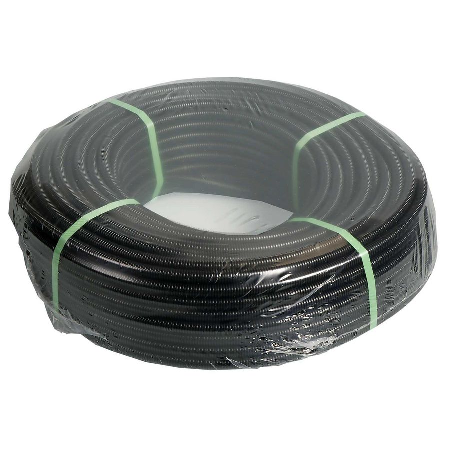 Rol a 100m. Installatiebuis Electroflex diam. 16mm zwart