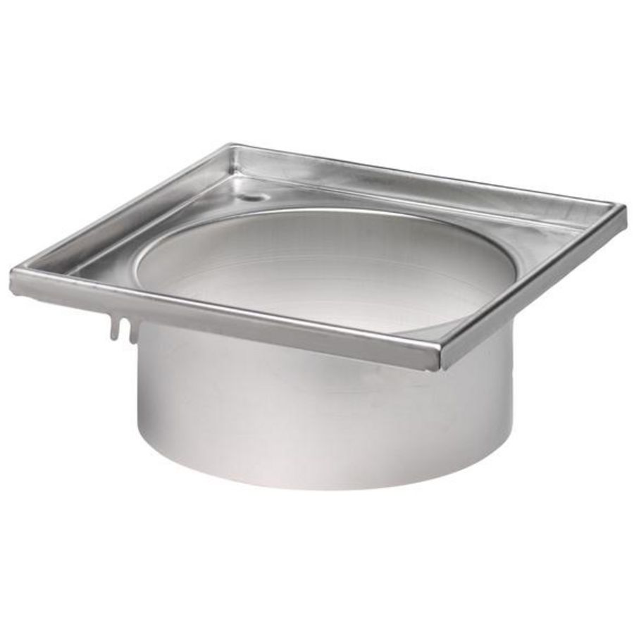 Opzetstuk RVS316 200x200x84mm v 6320/21/6420/21/4520/6520/21