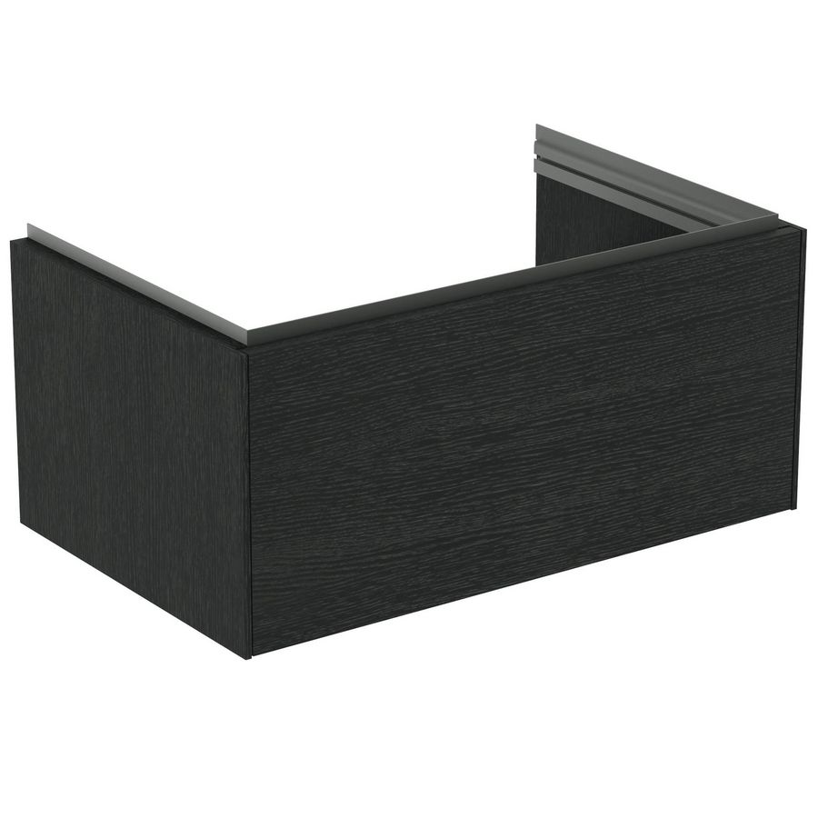 conca wastafelmeubel 800x505x370mm m 1 lade smoked oak T4578