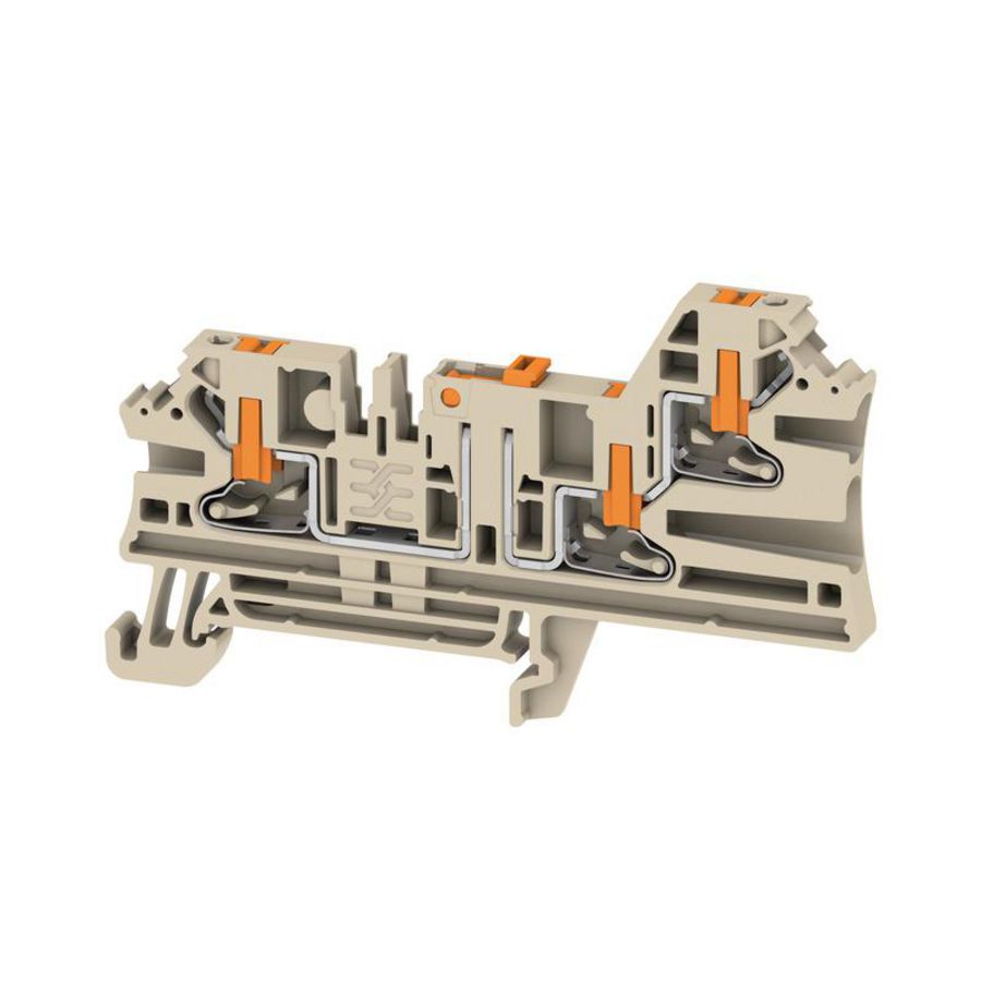 Scheidingsklem d.beige 2.5mm2 20 A 500 2898700000 VVE=50