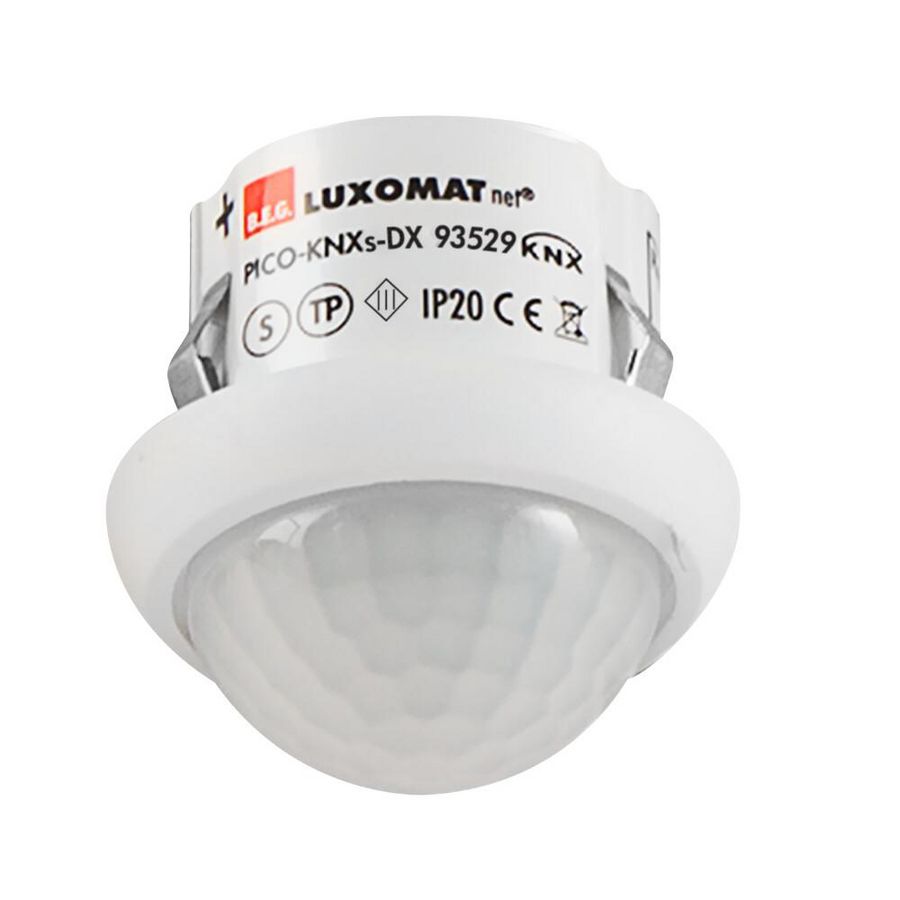 Mini Aanwezigheidsmelder DX 360gr. IB wit IP20 KNX Secure 10