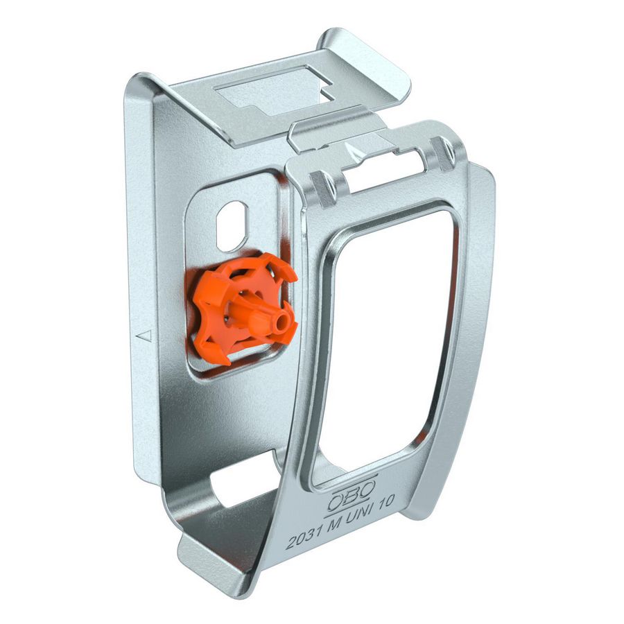 Gripklem, directe bevestiging 10x NYM3x1,5 Staal VVE=50