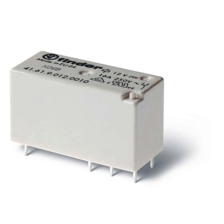 Schakelrelais 1 maakcontact 16A 12V DC