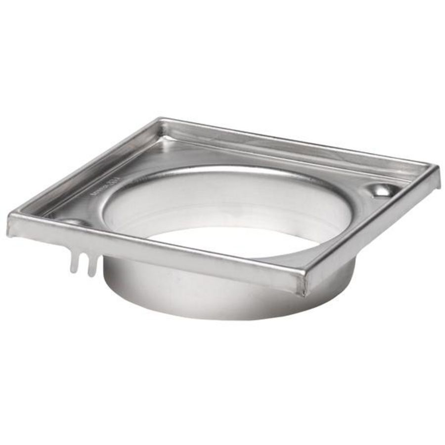 RVS opzetstuk (laag model) tbv 4416/4815/4840/4850 (44 mm.)