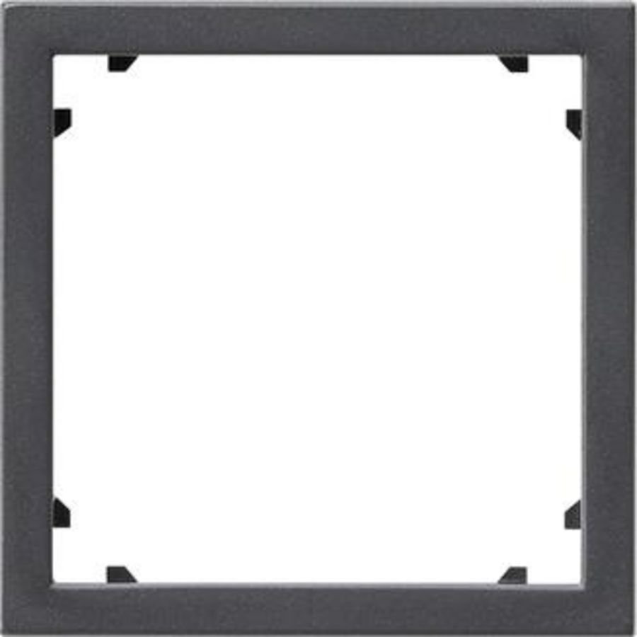 Adapterraam vierkant 45x45mm System 55 antraciet