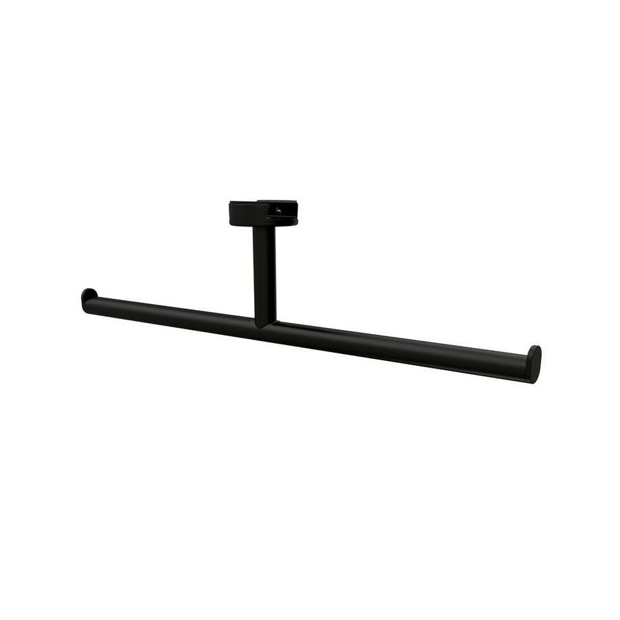 Handdoekring v. onder planchet Black LEEV