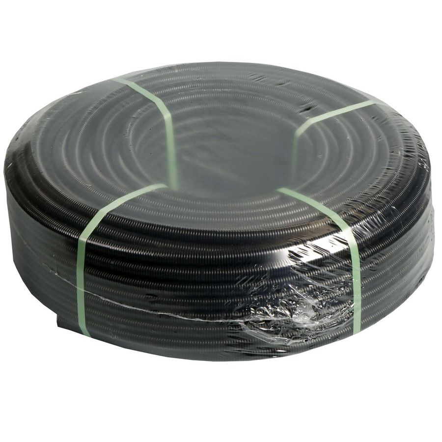Rol a 100m. Installatiebuis Electroflex diam. 19mm zwart