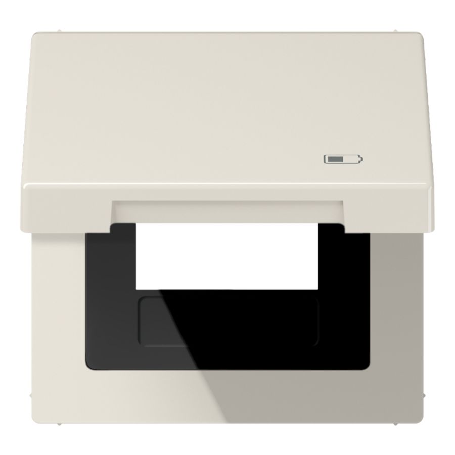 Klapdeksel LS990 wit met symbool Lader