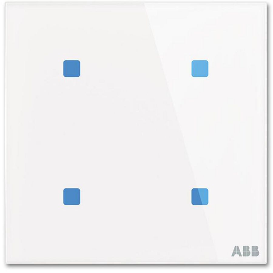 Glasstouch sensor KNX Tacteo 4 voudig (TB/U4.5.1-CG)