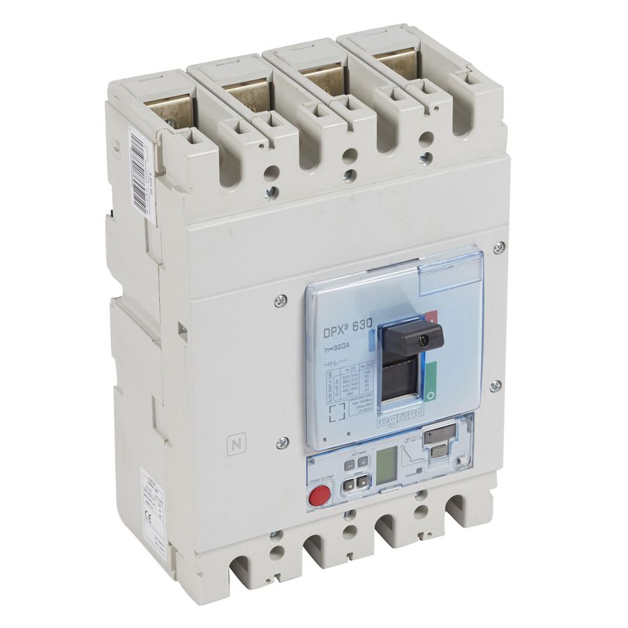 Vermogensschakelaar 630 S2 + meten 4P 500A 50kA 400V DPX3