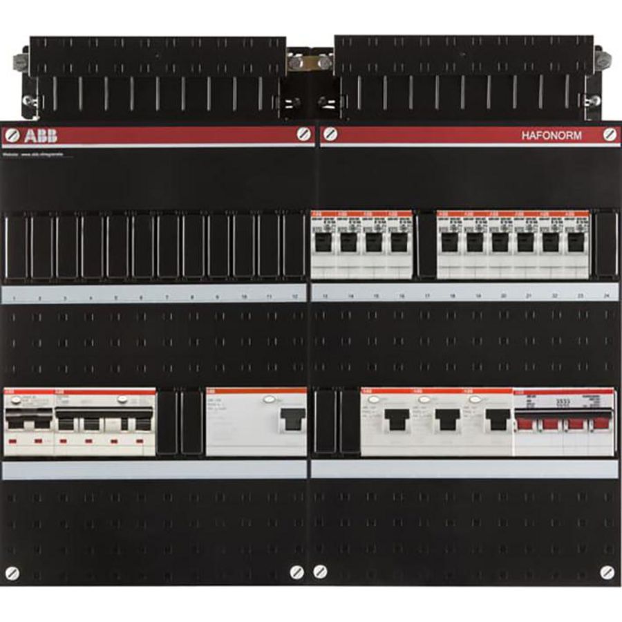 Groepenkast 3-fase 1 40A 4P ALS 63A 4P 30mA 1SPF006972F0054