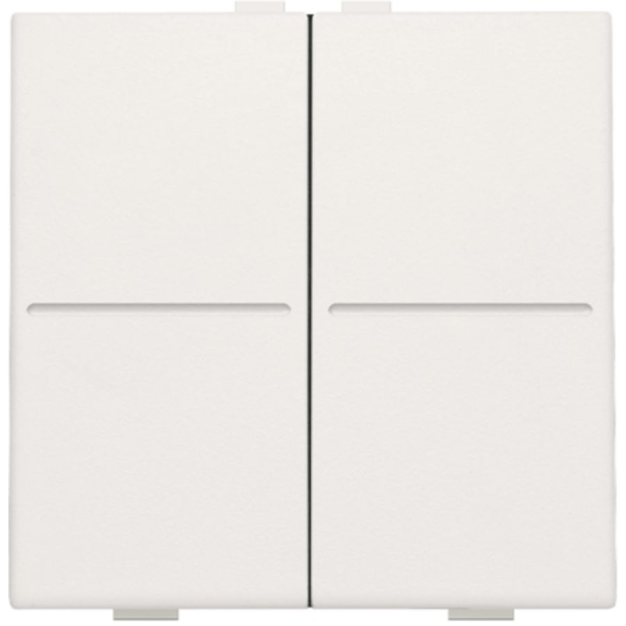 2-voudige toets RF schakelaar/drukknop white VVE=10