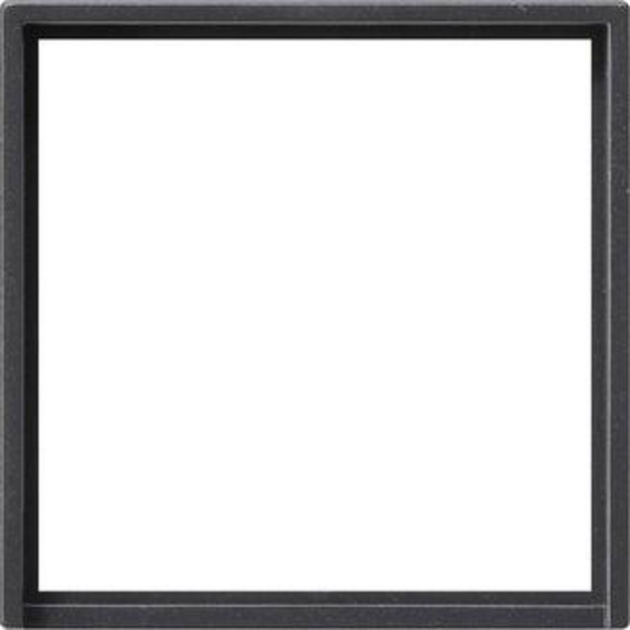 Adapterraam vierkant 50x50mm System 55 antraciet