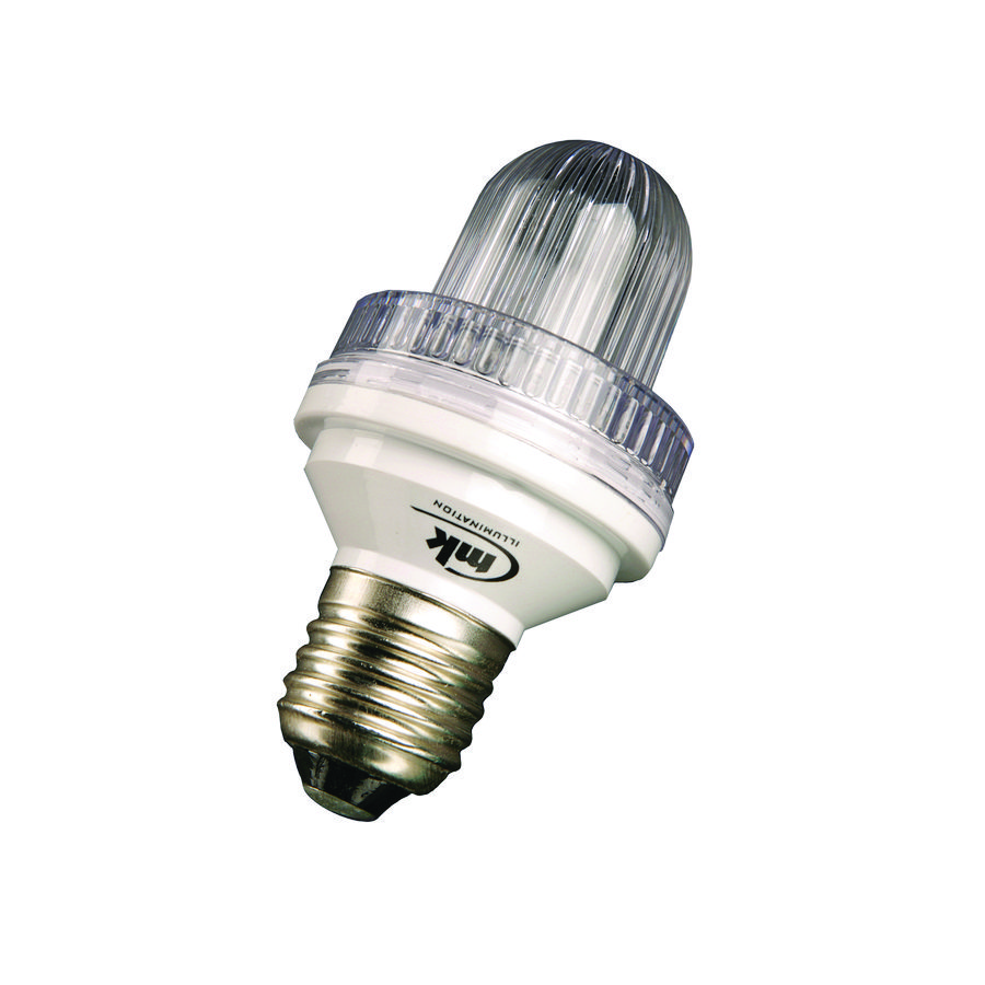 LED-Lamp FLASH Bulb E27 1W CW helder