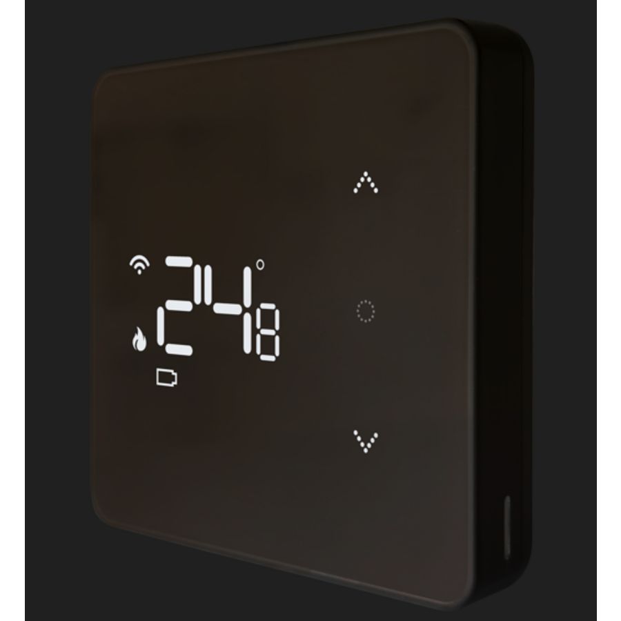 Draadloze WiFi thermostaat H128 Zwart