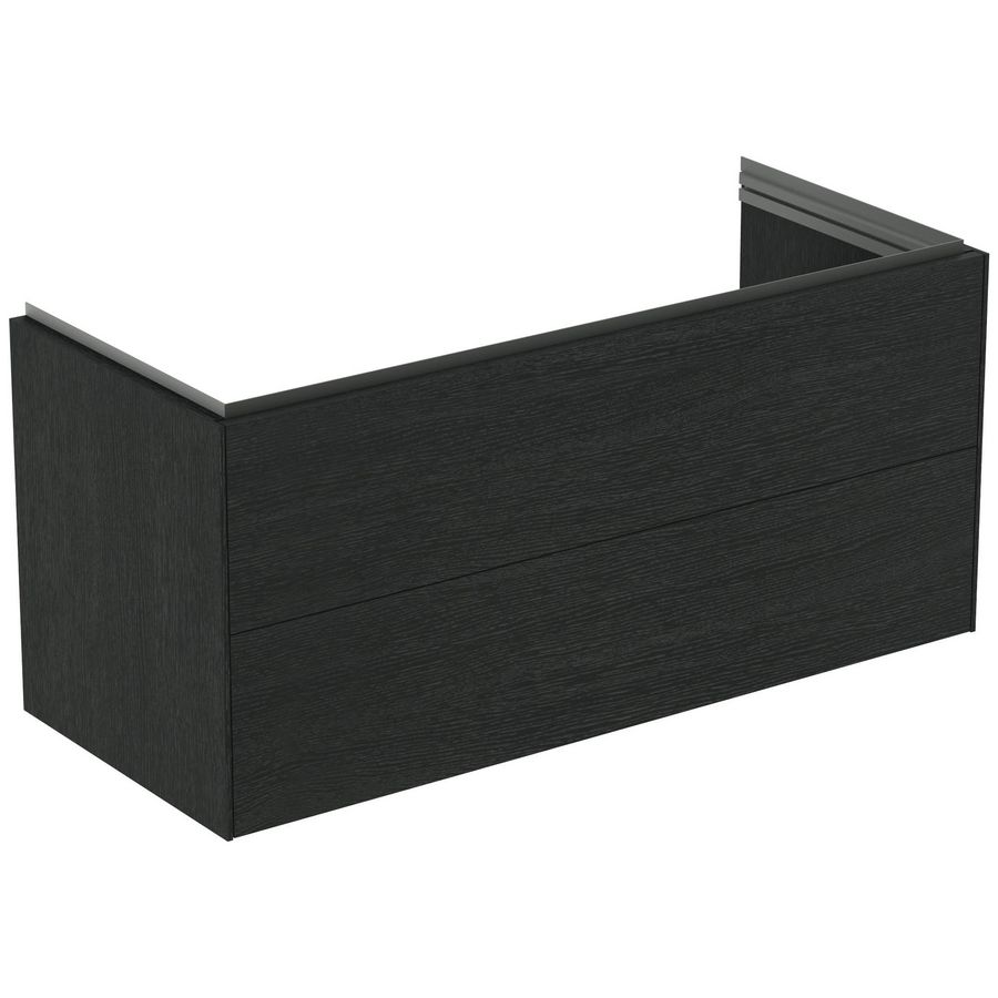 conca wastafelmeubel 1200x505x555mm m 2 laden smoked oak T45